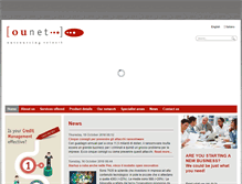 Tablet Screenshot of ounet.it